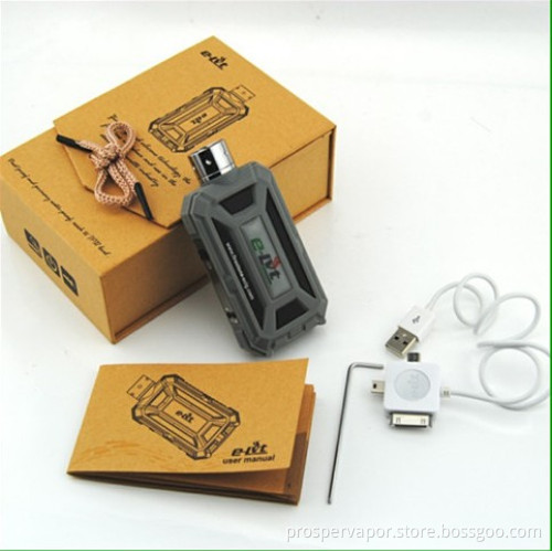 2014 New Waterresistant Elvt Vape Mod Indestructible 18650 Elvt Ecig Mod
